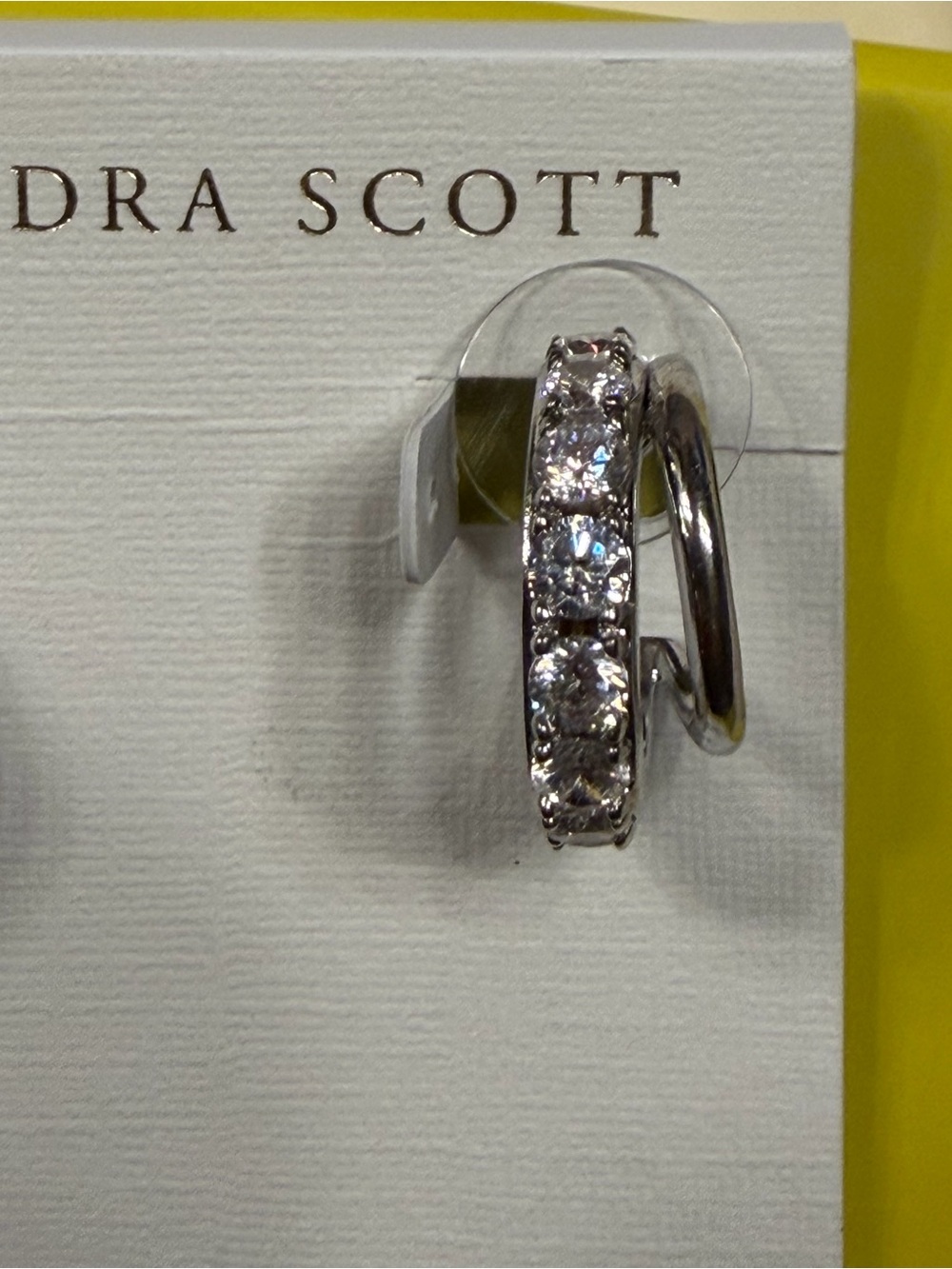 Kendra Scott Livy Huggie Earrings - Picture 3 of 8